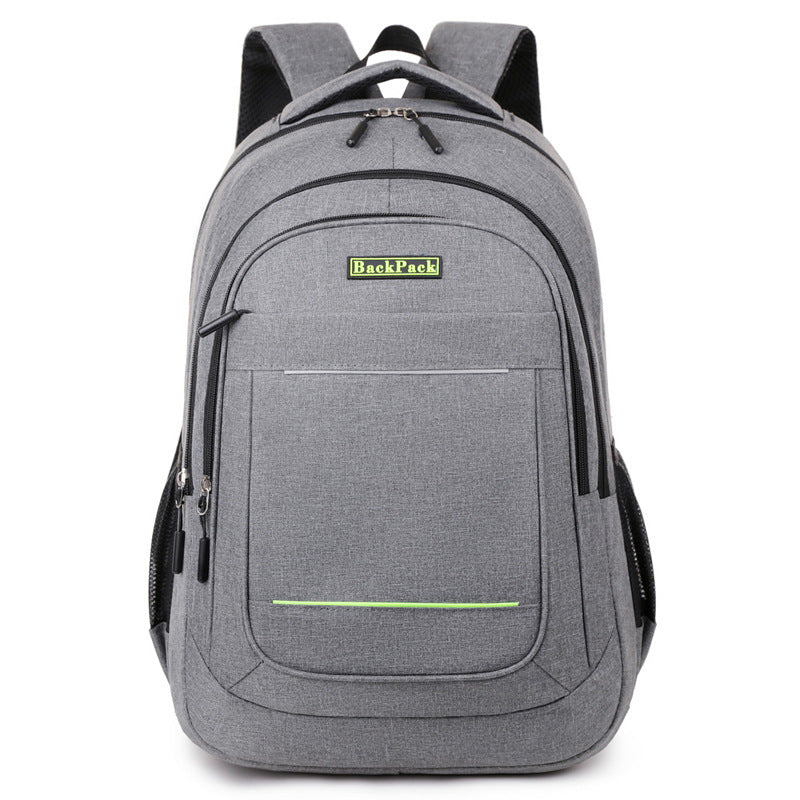 Cross-border backpack men's business computer backpack Oxford cloth commuting large capacity leisure student backpack customization