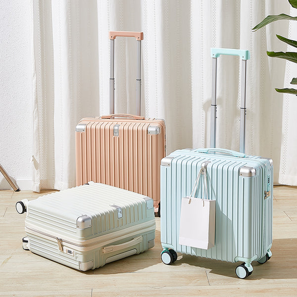 ins wind 20-inch suitcase boarding case high-end 18-inch trolley case silent universal wheel with cup holder, one piece is sent on behalf of others.