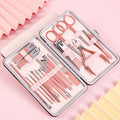 High-quality stainless steel nail clipper set for manicures and pedicures. professional-grade nail scissors and nail art tools. wholesale set includes complete nail clippers and nail tips