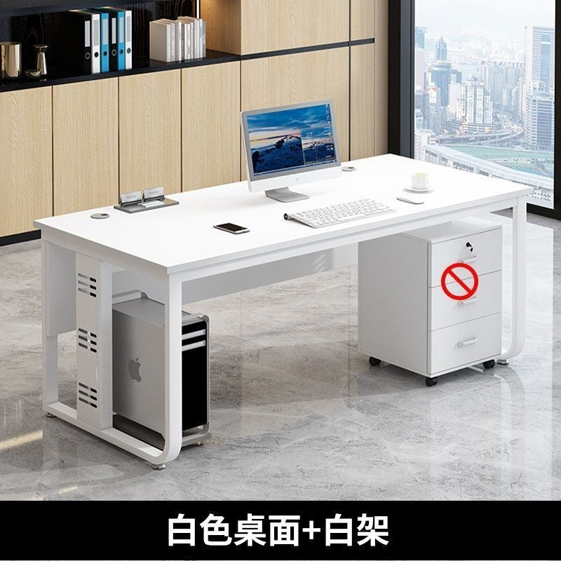 Office desk single computer desk casual modern office desk and chair combination for home small desk simple boss desk