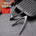 New arrival 430 stainless steel clam opener multifunctional blood clam blood clam pliers clam hair clam clip shell walnut clip