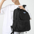 Customized backpack for female college students, large capacity double shoulder bag for men, japanese style workwear travel laptop backpack - factory direct