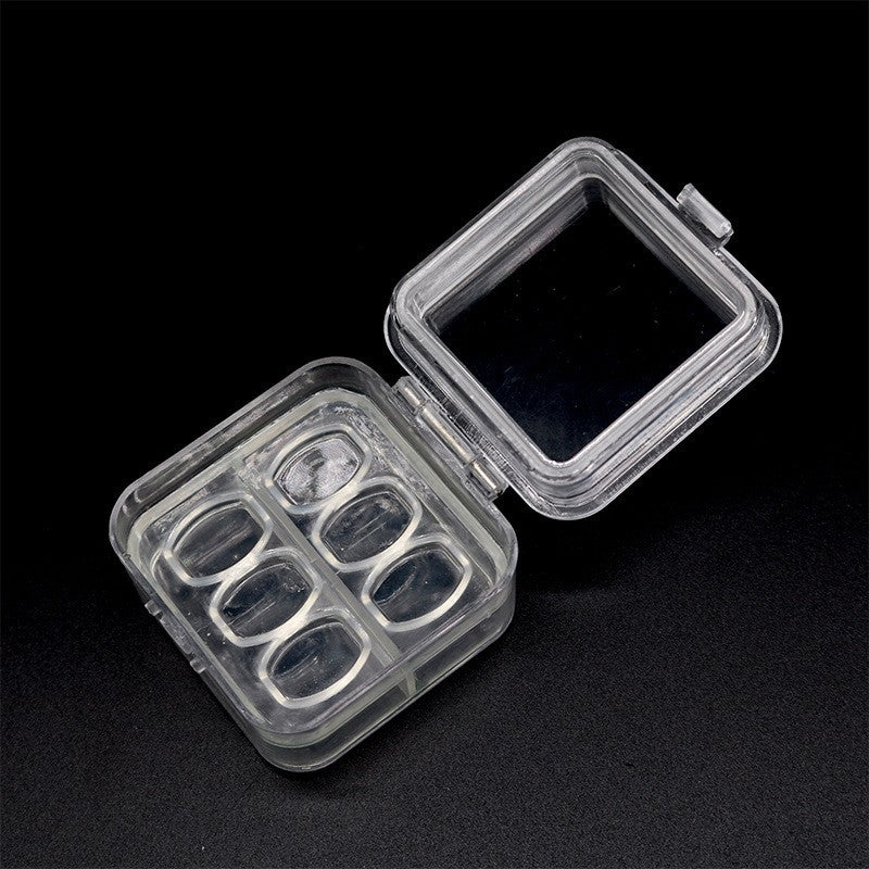 Denture storage box Small veneer box Single denture film box Tooth box 2 grids 6 grids 16 grids veneer box Conveyor box