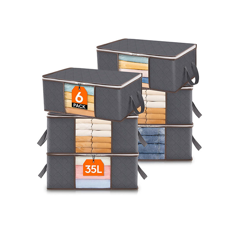 hot-selling finishing bag, reinforced clothing storage bag, oversized capacity clothes blanket quilt storage box