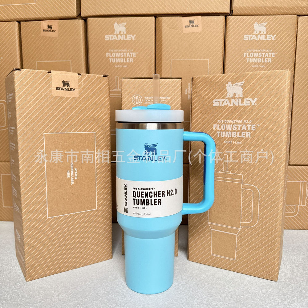 Stanley 40oz auto cup - 304 stainless steel insulated tumbler - portable car cup