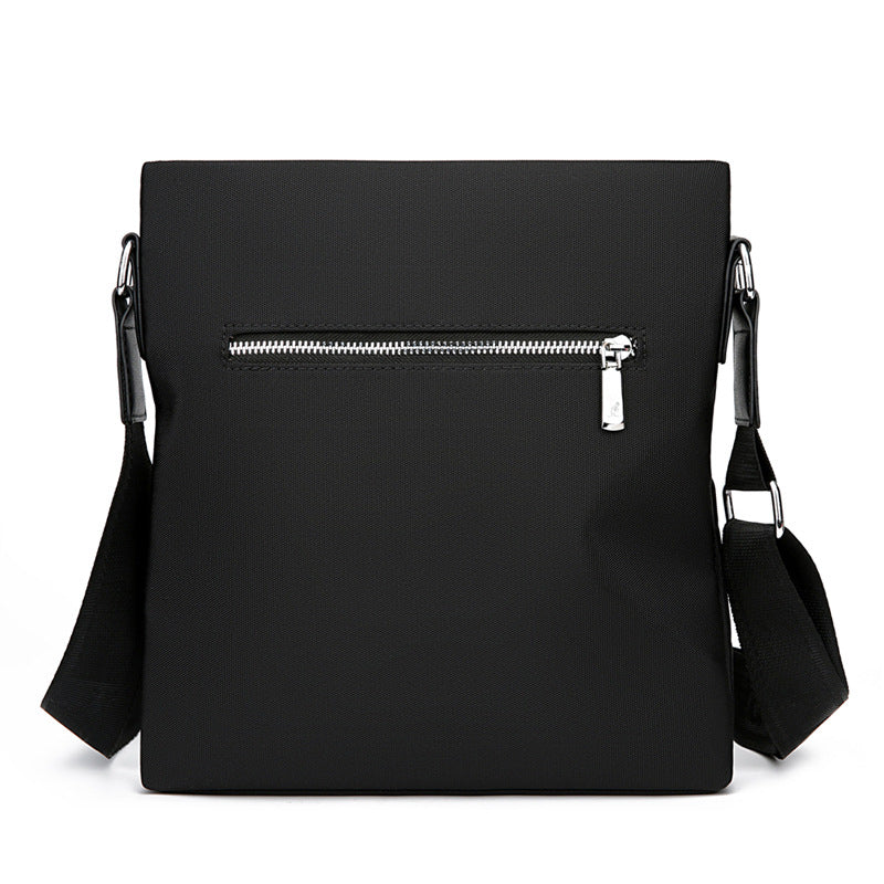 New Men's Fashion Waterproof Bag Oxford Cloth Large Capacity Shoulder Bag Casual Crossbody Casual Business Small Backpack