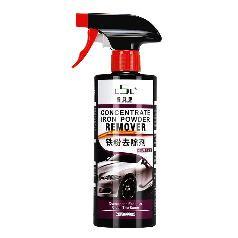 Automotive paint iron powder remover, rust remover, automotive products cleaner, oxide layer cleaner, wheel hub cleaner
