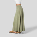 Insfashion cross-border fashioncasualpatchwork large swing knitted loose skirt summernew arrival