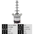 Chocolate fountain machine - commercial grade, buffet restaurant, hotel waterfall machine, 304 stainless steel chocolate & sesame paste sprinkler tower