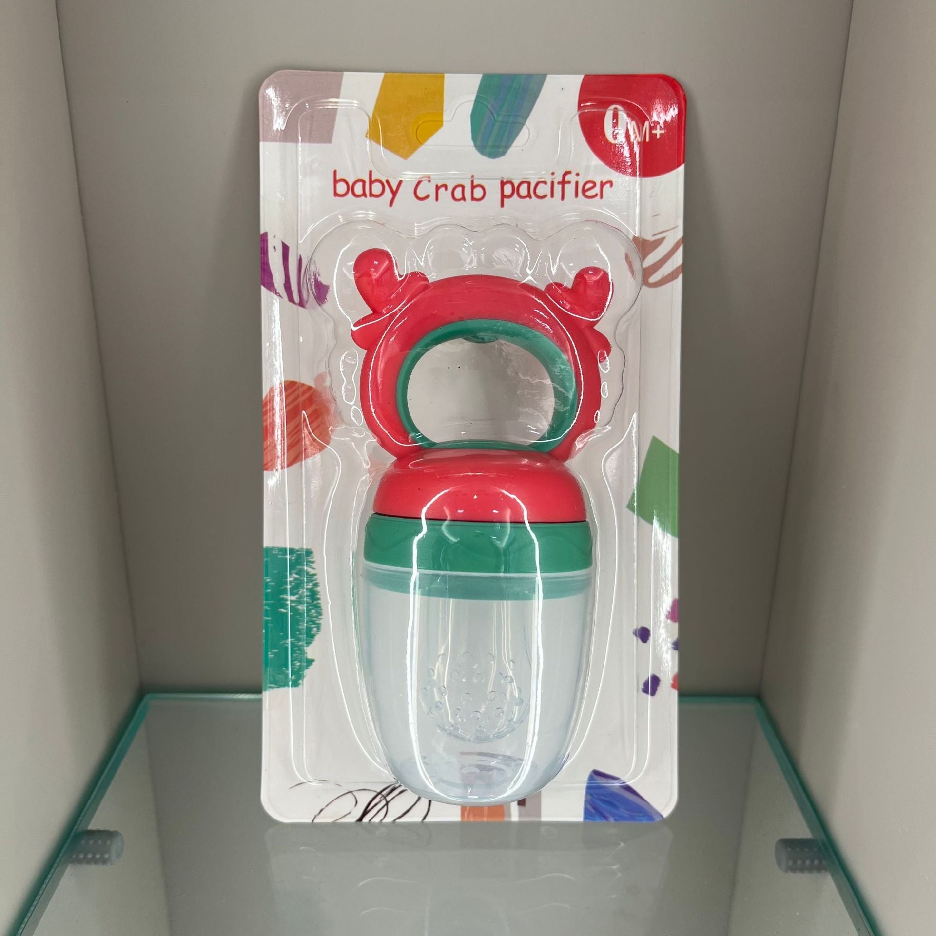 Baby fruit and vegetable bite happy baby eat fruit complementary food tooth glue deer fruit and vegetable pacifier children's juice silicone pacifier