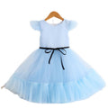 Amazon's new kids dress tutu cake skirt princess skirt female flower girl first birthday baby dress