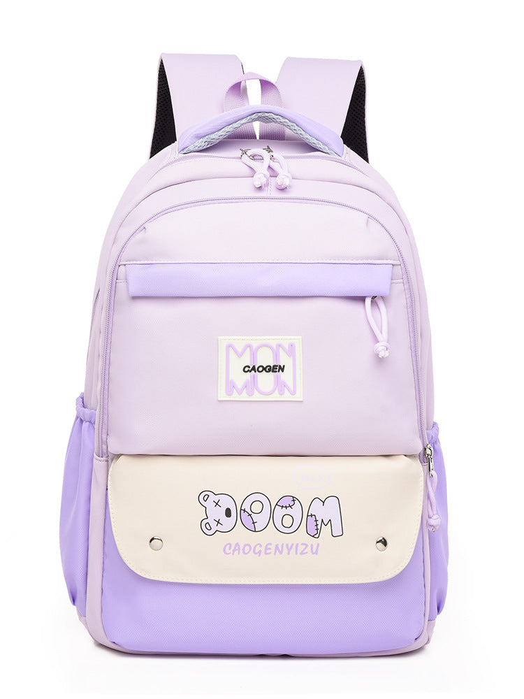 Cross-border new backpack casual versatile trend women's bag junior high school college student college style schoolbag casual backpack