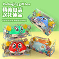 Kids' two-way pull-back car - durable, inertia-powered, crab-themed toy for baby boys - educational crawling cartoon toy