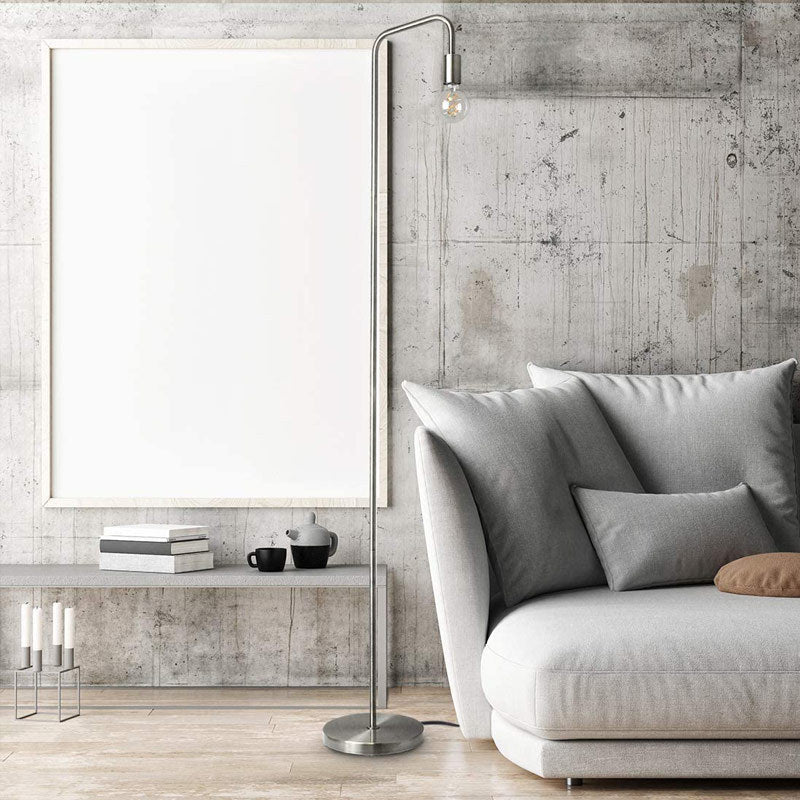Cross-border explosive wrought iron floor lamp American retro living room lamp simple bedroom standing lamp study desk lamp can be customized
