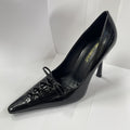 2026 fall/winter new arrival: black cutout strappy bow pointed-toe pumps - luxury, chic, and powerful women's high heels