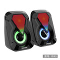rgb desktop laptop mobile phone usb audio mini desktop home office subwoofer speaker
