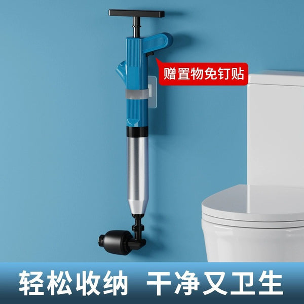 马桶疏通器一炮通高压气通下水道的神器厕所堵塞管道万能专用工具