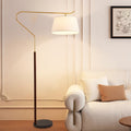 French medieval floor lamp american retro living room sofa side vertical table lamp tea room bedroom study atmosphere lamp
