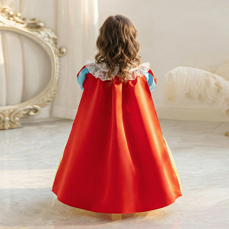children's party princess dress girls' dress performance costume mesh gown  new summer collection