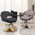 Hairdressing chair, hairdressing chair, internet celebrity hair salon, high-end hairdressing shop seat, hair cutting stool, stainless steel hairdressing chair