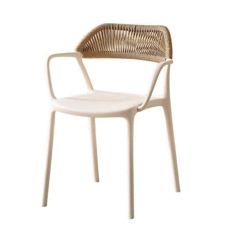 Outdoor chair balcony casual rope chair yard dining chair outdoor hotel terrace rope chair courtyard rope chair sun protection