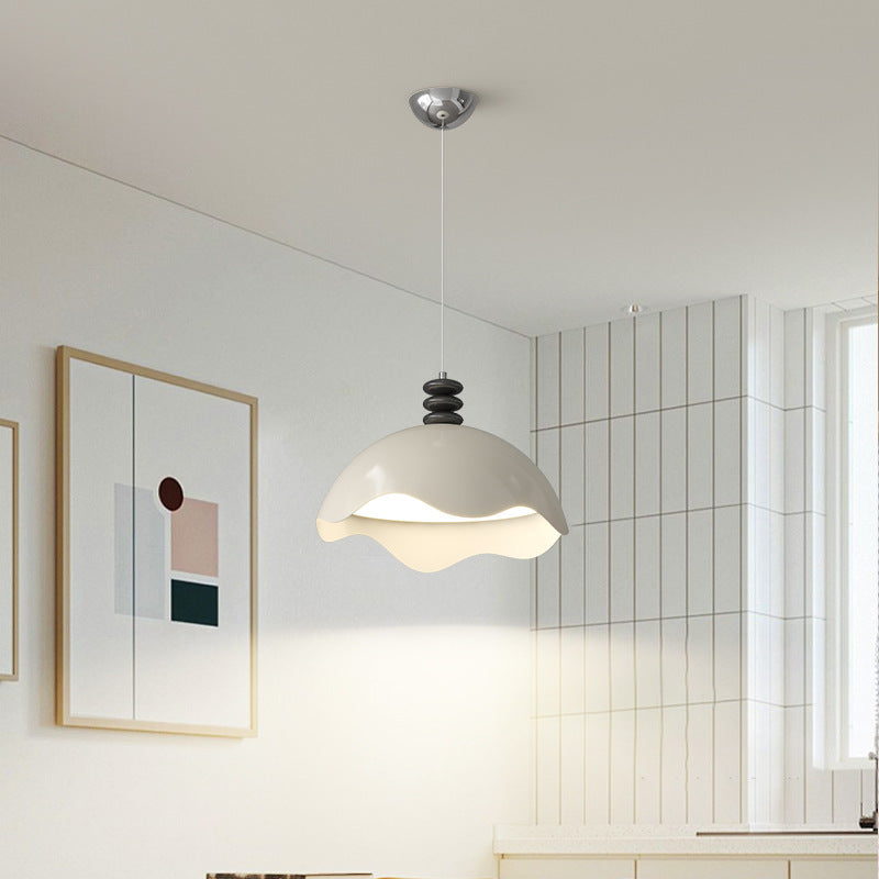 Eggshell Bedroom Light Medium Antique Ceiling Light Cream Girl Wind ins Memphis Restaurant Chandelier Main Room Lighting