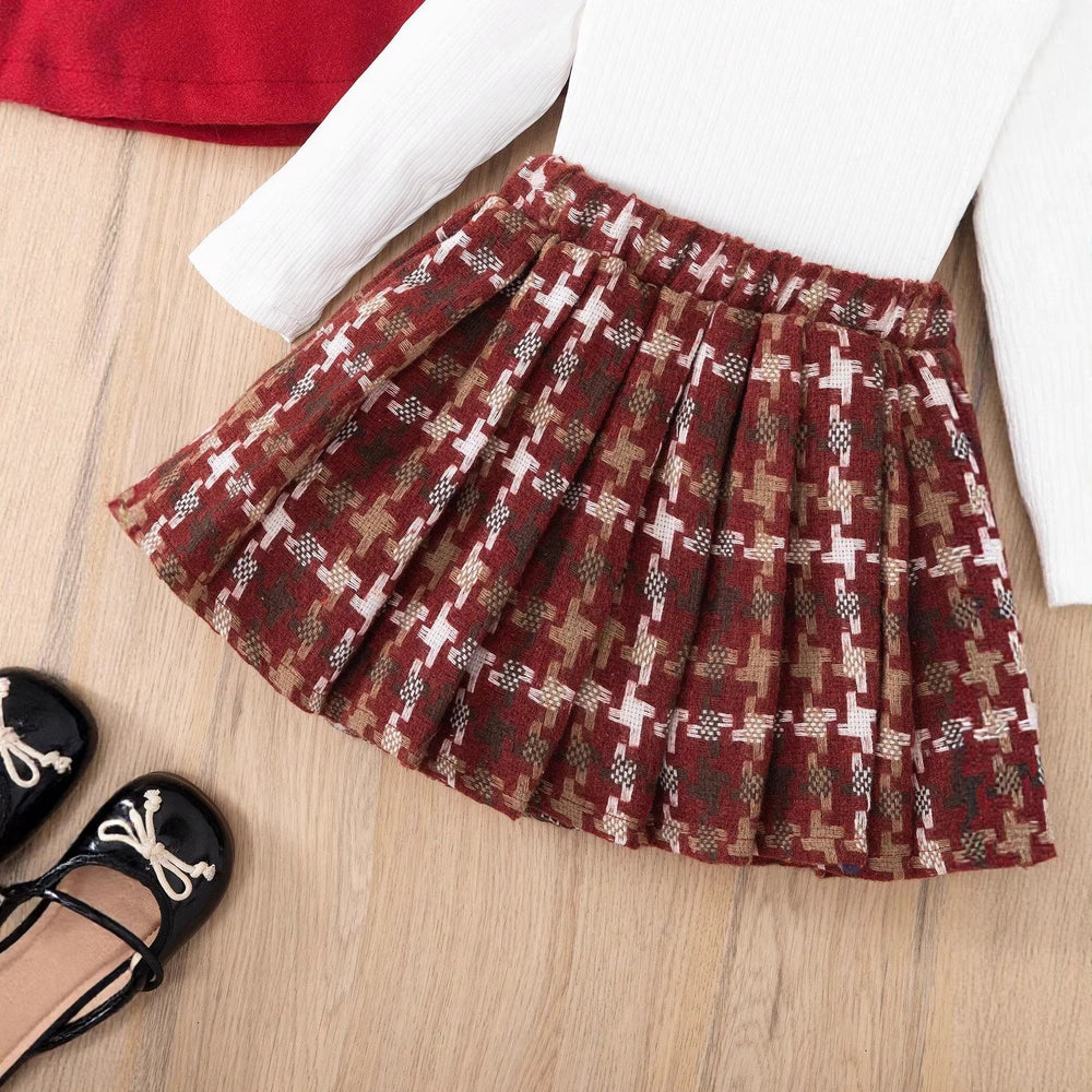 Girls' fall/winter new arrivals: stylish children's dresses - little princess tweed gowns & formal wear