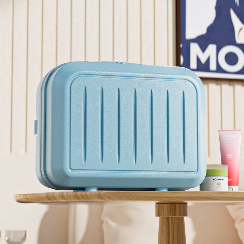 Premium Mini Suitcase Portable 14 Inch Small Storage Large Capacity Portable Gifts High Value Makeup