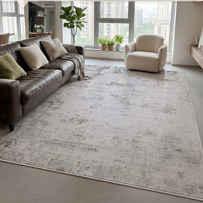 New living room rug: italian modern, light luxury, high-end, waterproof, stain-resistant, thickened sofa bedside rug, bedroom carpet