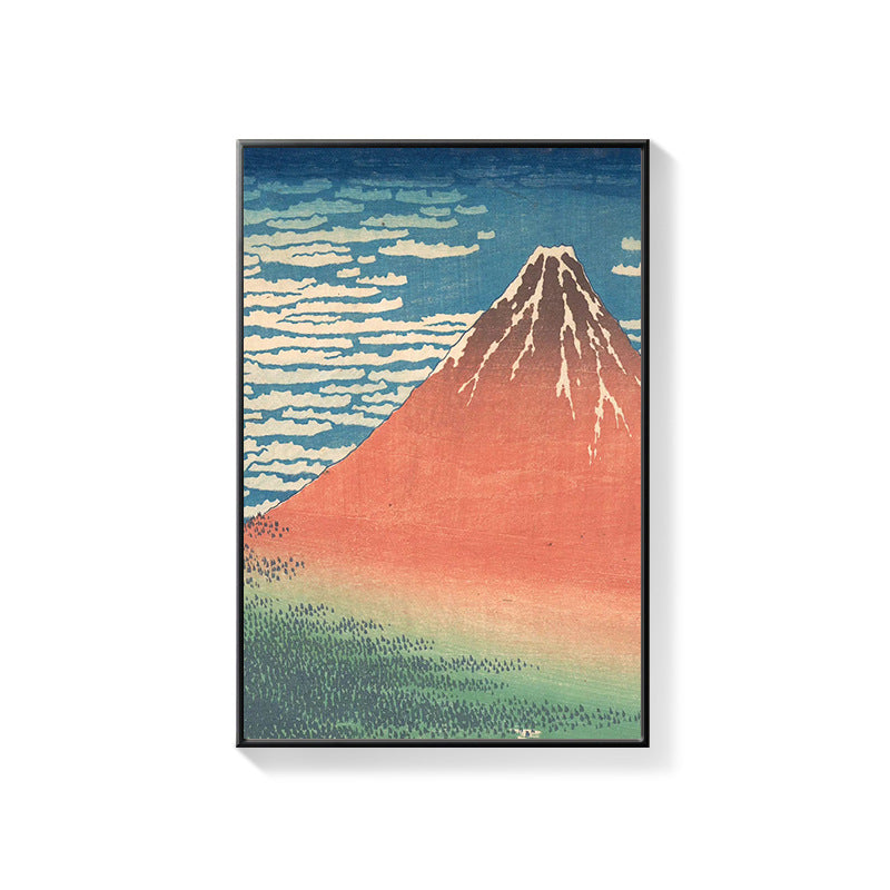 Japanese Mount Fuji decorative painting Ukiyo-e Japanese Japanese Japanese style Japanese style Japanese style restaurant box hanging painting B & B hotel mural