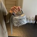 High-end niche style mini bag for women 2025new arrivalfashion quilted chain crossbody bag women's satchel bucket bag