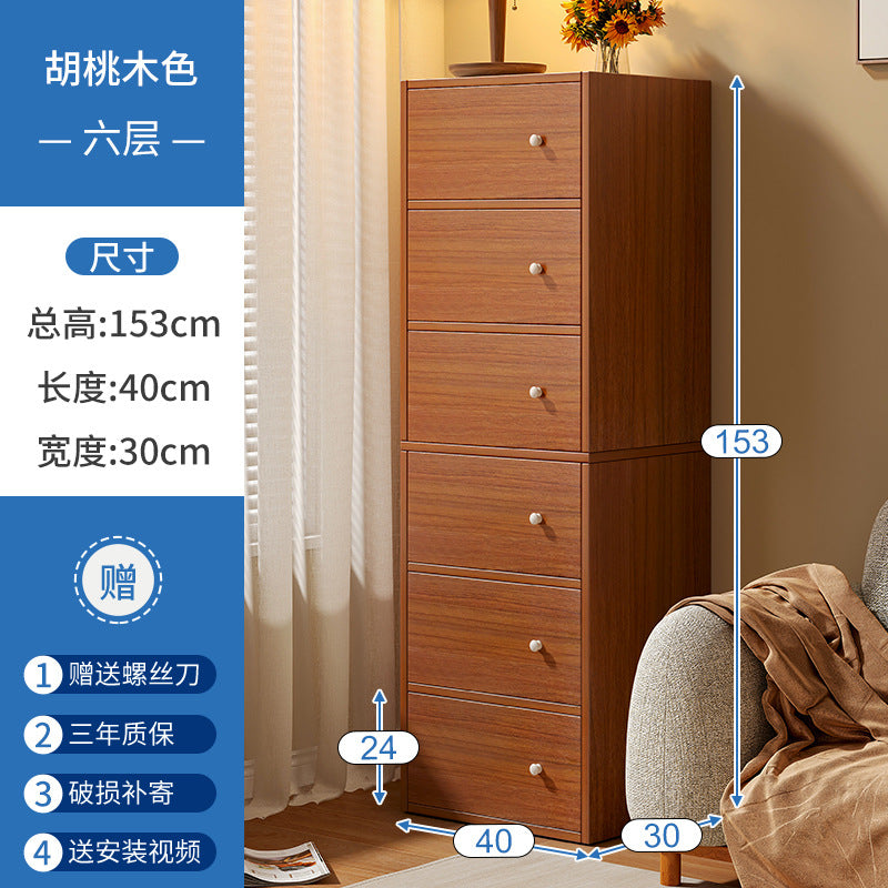 Shoe cabinet narrow and high vertical door household multi-layer storage integrated against the wall 2025 new home entrance indoor shoe rack