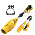 Lithium-ion cordless leaf blower - foldable handheld blower for snow, leaves, and dust - high-power rechargeable