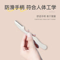 Factory custom foldable eyebrow razor for women, specialized eyebrow trimmer with safety guard, wholesale beauty tool, anti-scratch eyebrow razor