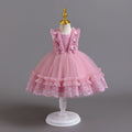 Exportnew arrival children's dress lace tutu princess dress female toddler first birthday dress baby dress