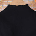 Children's clothing  cross-border fashion black top + brown skirt girl summer style