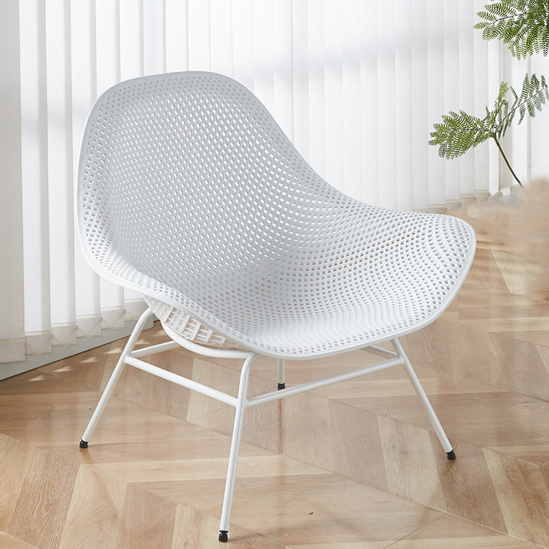 Outdoor single sofa chair - waterproof, sun-protective, perfect for open-air balconies, lounging, beach, villas, courtyards, and nap time. breathable seating