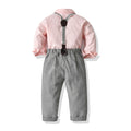 Kids' new spring collection: long-sleeve shirts, cardigans, trendy overalls, and bow ties - wholesale for export (sizes for toddlers to young children)