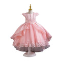 New arrivalin stock wholesale kids dress tail classy princess dress catwalk performance dress female baby dress