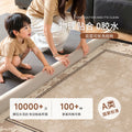 Removable and washable carpet, medieval style, french style, retro, high-end, machine washable, double-layer soundproof bedroom floor mat for home use