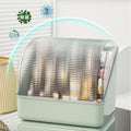 Cosmetic organizer box desktop storage rack drawer-style organizer vanity dustproof lipstick skincare storage box
