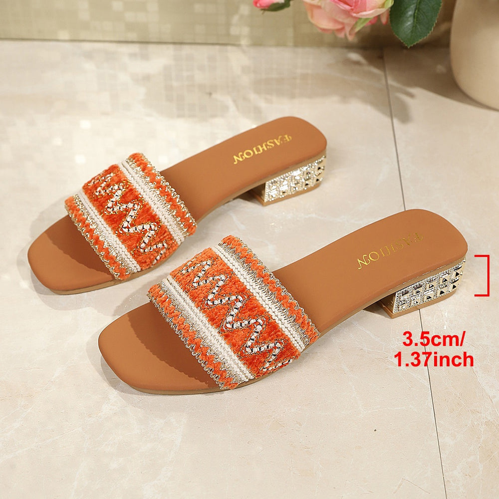 2026 european and american low-heel sandals: new plus-size casual women's ethnic bohemian open-toe thong sandals for export