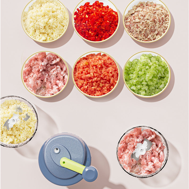 Garlic crusher - manual garlic masher, garlic chopper, garlic grinder, garlic slicer, garlic mincer, garlic & ginger crusher