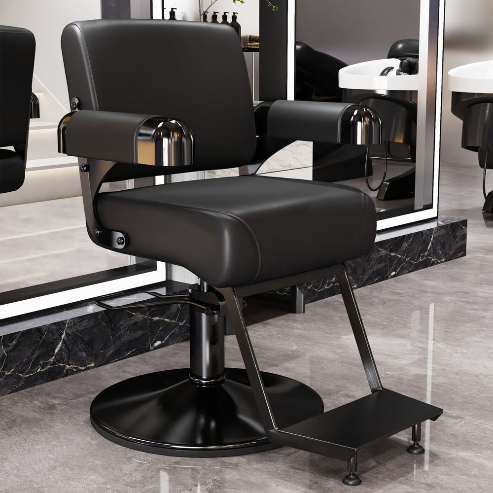High-end barber shop chair, hair salon special hairdressing stool, casual hair cutting chair, popular perm and dyeing seat, beauty salon chair