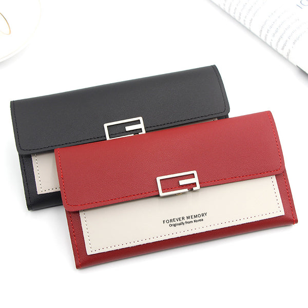 New women's wallet large capacity multi-function multi-card clutch bag simple change bag women's long wallet
