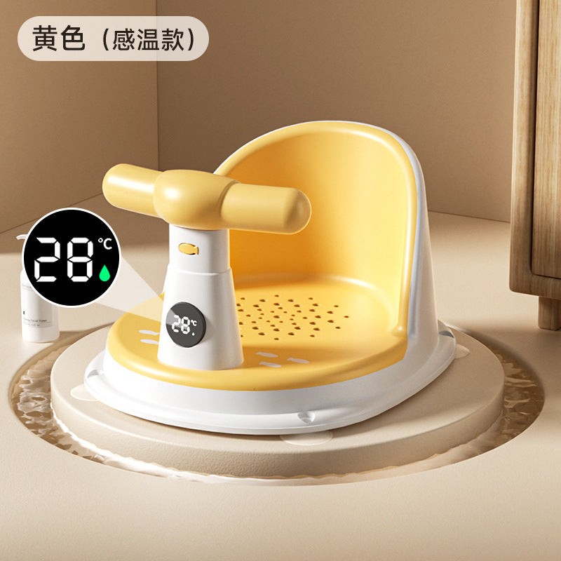 Baby bath seat - the ultimate bathing buddy! kids' bath stool, sit-up support, infant bathtub stand, non-slip bath bench