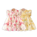 Girls' dresses: new  summer collection - baby & toddler cartoon bowknot mesh tank dress