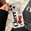 Ins suitable for apple 17promax eye-catching mobile phone case 16 transparent anti-fall protective cover apple 17 mobile phone case
