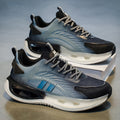2026 men's spring breathable mesh shoes versatile mesh casual popcorn sneakers running height increasing dad shoes trendy sneakers