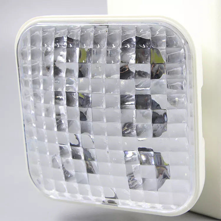 Cross-border export source manufacturer led emergency double-head light 2 * 3W emergency lighting light with adjustable switch angle